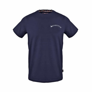 Aquascutum - "London 1851" T-Shirt für Herren, Regulär (Marine)