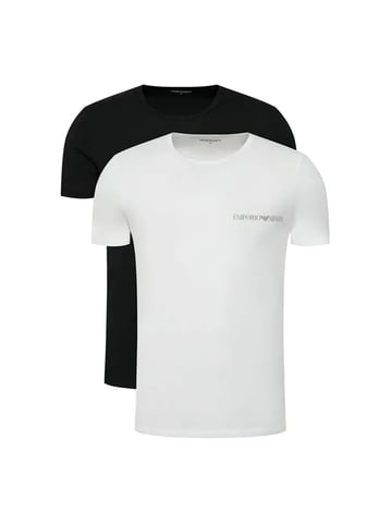 Emporio Armani Herren-T-Shirt-Packung x2 unverzichtbar
