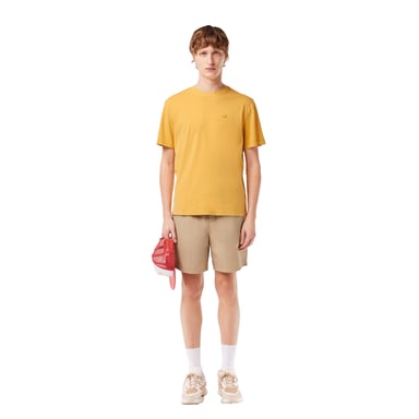 Lacoste - T-Shirt für Herren, Natürlich gefärbter Jersey (Orange)