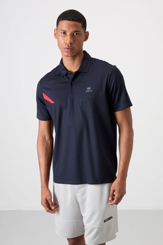 Herren Polo-Kragen Kurzarm T-Shirt