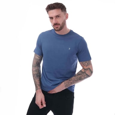 Farah - "Dean" T-Shirt für Herren, Baumwolle (Blau)