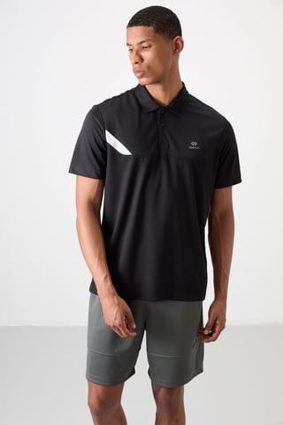 Herren Polo-Kragen Kurzarm T-Shirt