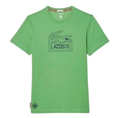 Lacoste - "Roland Garros Edition" T-Shirt für Herren/Damen Unisex, Regulär (Grün)