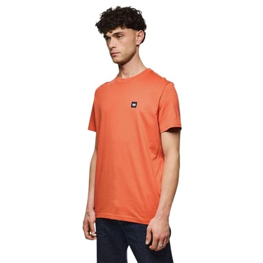 Weekend Offender - "Beach Badge" T-Shirt für Herren (Orange)