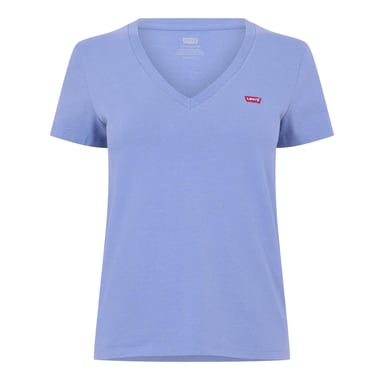 Levis - "Perfect" T-Shirt für Damen, V-Ausschnitt (Blau)