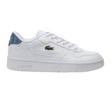 Lacoste - "T-Clip Set" Sneaker für Kinder, Leder (Weiß/Blau)