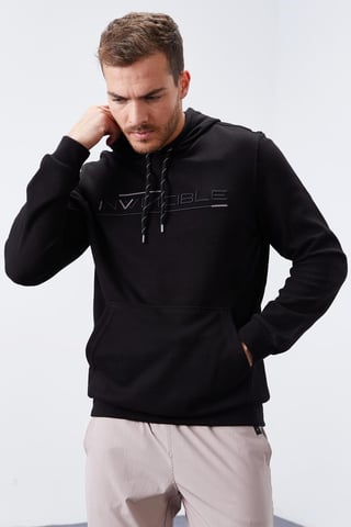 Herrenbedruckter Kapuzenpullover mit Tasche