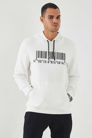 Bedruckter Kapuzenpullover