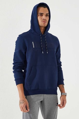Bedruckter Kapuzenpullover