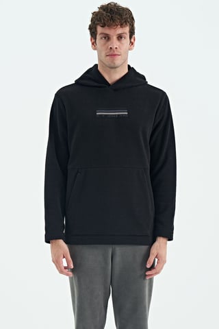 Herren Hoodie mit bedrucktem Logo