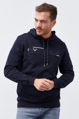 Herrenbedruckter Kapuzenpullover mit Tasche