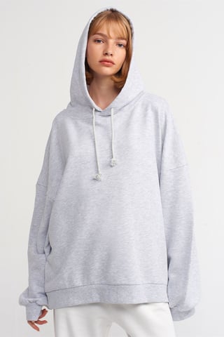 Übergrößen Baumwoll Kapuzenpullover