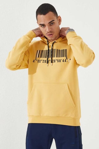 Bedruckter Kapuzenpullover