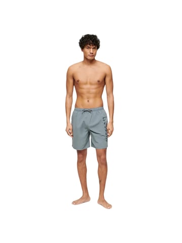 Superdry Herren-Badeanzug mit charakteristischer Aufschrift