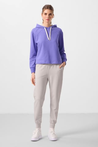 Übergrößen Kapuzensweatshirt und Hosen-Set
