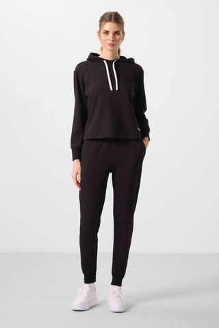 Übergrößen Kapuzenpullover- und Hose-Set