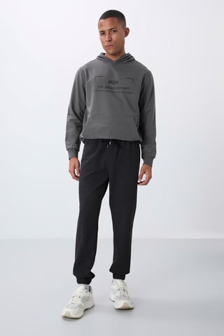 Herren Regular Fit Fleece-Sweatpants
