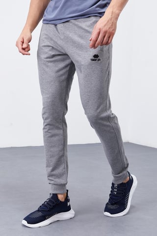 Herren Slim-Fit Fleece Jogginghose