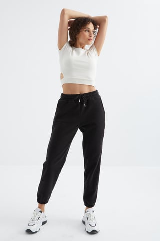Damen Polyester Jogger Sweatpants