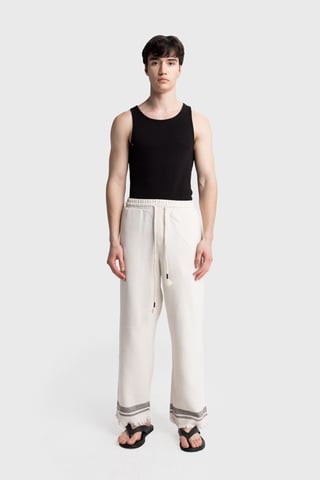 Herren Baumwollstrickhosen