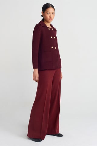 Damenweite Strickhose