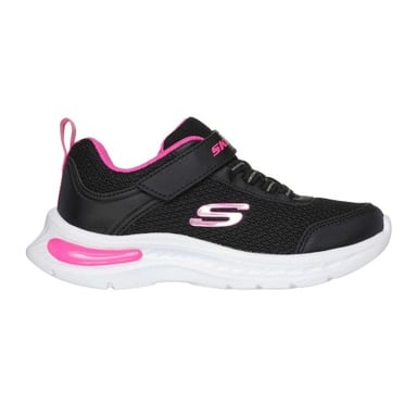 Skechers - "Jumpsters Tech" Sneaker für Kinder (Schwarz/Leuchtend Pink)