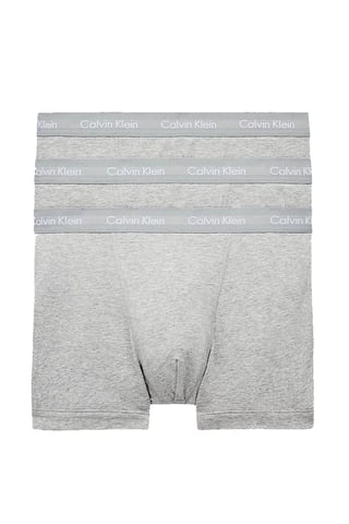 Pack-3 Boxershorts aus atmungsaktivem Stoff und anatomischer Vorderseite U2662G Herren