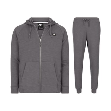 Nike Sportswear Men's Optic Full Zip Tracksuit, Grey