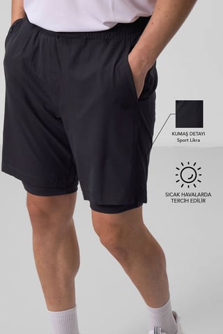 Herren Regular Fit Jersey-Shorts