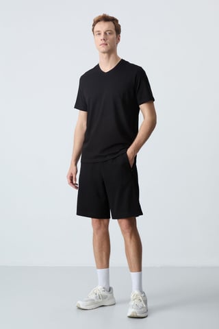 Herren Regular Fit Jersey Shorts