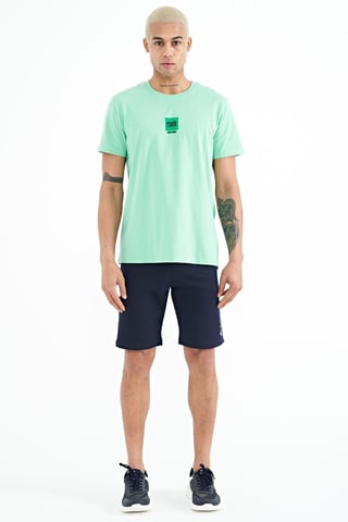 Herren Bedruckte Fleece-Sweatshorts