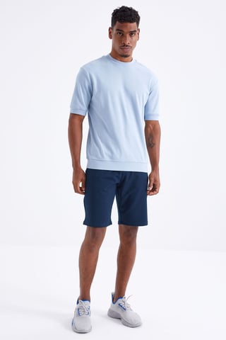 Herren Trikot Shorts mit Kordelzugbund