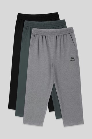 Herren Jersey Capri Shorts