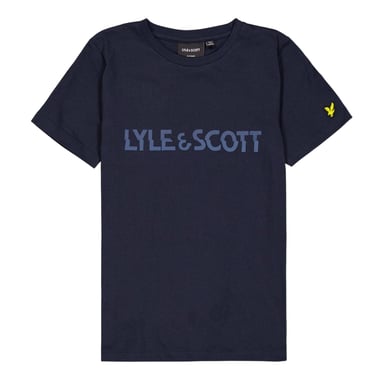 Lyle & Scott - T-Shirt für Kinder, Baumwolle (Dunkel-Marineblau)