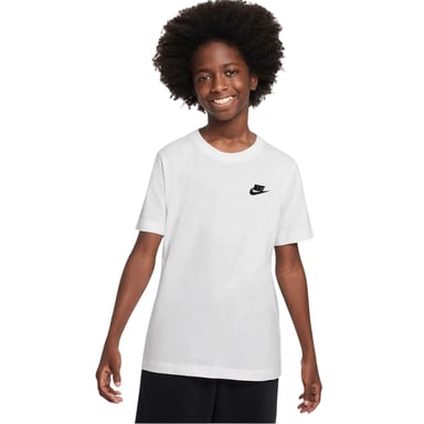 Nike - "Futura" T-Shirt für Kinder, Regulär (Weiß)