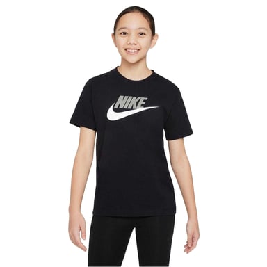 Nike - "Sportswear" T-Shirt für Kinder, Baumwolle (Schwarz/Grau)