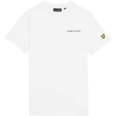 Lyle & Scott - T-Shirt für Kinder, Baumwolle (Weiß)