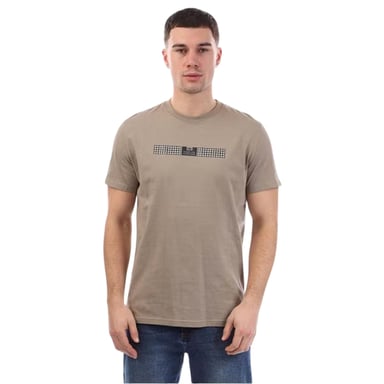Weekend Offender - "Shareck" T-Shirt für Herren, Regulär (Steinfarben)
