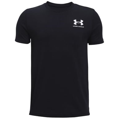 Under Armour - T-Shirt für Jungen, kurzärmlig (Black Heather)