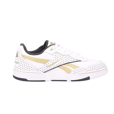 Reebok - "BB 4000 II" Metallic Sneaker für Damen, Leder (Weiß Gold)
