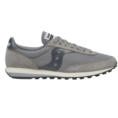 Saucony - "80" Sneaker für Herren/Damen Unisex, Wildleder (Grau)