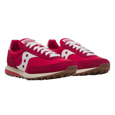 Saucony - Sneaker für Herren/Damen Unisex, Wildleder (Rot)