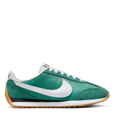 Nike - "Waffle Debut" Sneaker für Damen, Wildleder, Keilabsatz (Immergrün)