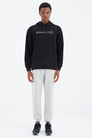 Herren Regular-Fit Fleece Sweatpants mit 3-Faden-Strick