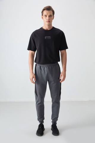 Herren-Fleece-Sweatpants im regulären Schnitt