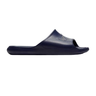 Nike - "Victori One" Swoosh Badesandale für Herren (Marine/Weiß)