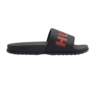 Hugo - Pantoffeln für Herren, Open Toe, Flach (Schwarz)