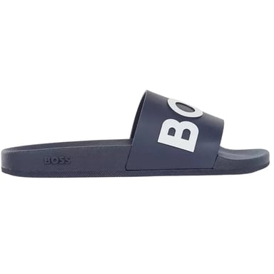 Boss - Logo Badesandale für Herren (Dunkelblau)