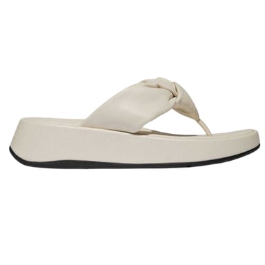 FitFlop - "Mode" Verknotet Sandalen für Damen, Leder (Beige)