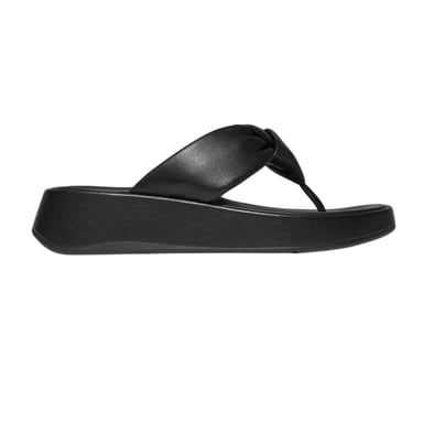 FitFlop - "Mode" Verknotet Sandalen für Damen, Leder (Schwarz)